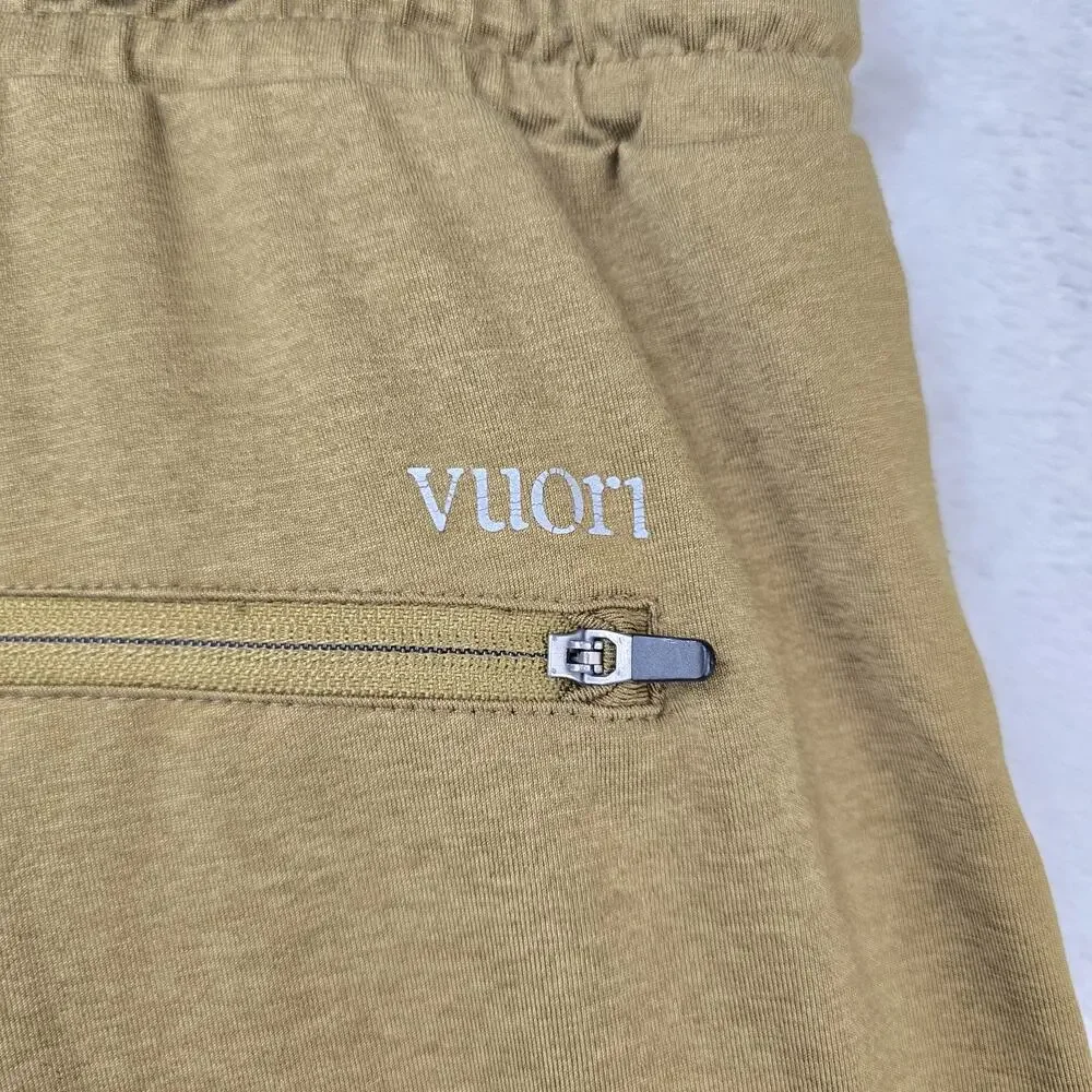 Vuori Sunday Performance Jogger Mens XL Brown Athleisure Gym Stretch V416 *FLAWS - Picture 10 of 15